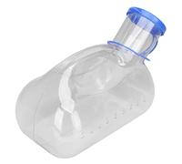 Fabater Urinarios para Hombres, Botella de Orinal Portátil de 1000 Ml, Orinal para Hombres, Botella de Orina con Tapa, ASA, Contenedor de Orina de PlásTico Transparente para ViaJeros