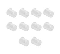 Fabater Vaso de Vidrio de Laboratorio Copa de Cilindro Graduada de 50 Ml de Espesor para Mediciones Precisas Ideales para Experimentos Industriales y de Enseñanza, 10 Pcs