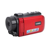 Fabater Videocámara, 1080P HD 24MP 18x Zoom Digital Cámara de Video, 3 Pulgadas Pantalla Giratoria de 270 Grados Cámara Vlogging con Visión Nocturna Estabilización Electrónica de Imagen para Viajes