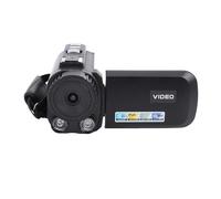 Fabater Videocámara, 1080P HD 24MP 18x Zoom Digital Cámara de Video, 3 Pulgadas Pantalla Giratoria de 270 Grados Cámara Vlogging con Visión Nocturna Estabilización Electrónica de Imagen para Viajes