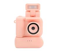 Fabater Videocámara con Cámara de Vídeo, Grabadora de Cámara Digital 1080P de 1,44 con Luz de Relleno LED, Cámara Vlogging con Batería de 480 MA para Youtube, Viajes, Deportes (Pink)