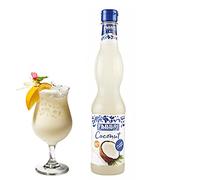 FABBRI 1905 - Sirope de Coco. Delicioso sirope de coco y almendra, nutritivo y refrescante. Perfecto para cócteles de verano y esencial en postres exóticos, 560ml