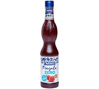FABBRI 1905 - Sirope de Fresa Zero 560ml Sin gluten, sin azúcares añadidos, tapón antigoteo, menos de 3 calorías por bebida de 100 ml. Ideal para: cócteles, polos, postres y bebidas refrescantes.