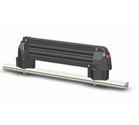 Fabbri Portaesquís para barras de techo de coche ALUSKI 6 Negro