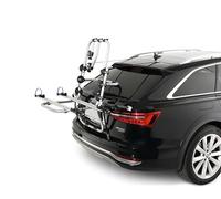 Fabbri E-Bike Transport Rack para 2 bicicletas eléctricas, 45 kg de carga, aluminio, montaje a presión, parte trasera del coche