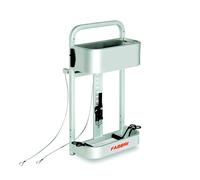 Fabbri Portaesquís todoterreno GRINGO SKI con rueda trasera Gris