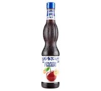 FABBRI 1905 - Sirope de Amarena. Sabor natural de cereza negra para bebidas refrescantes, como guarnición de helados o para refinar recetas de cocina y repostería, 560ml