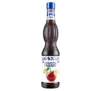 FABBRI 1905 - Sirope de Amarena. Sabor natural de cereza negra para bebidas refrescantes, como guarnición de helados o para refinar recetas de cocina y repostería, 560ml