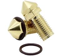 FabConstruct Boquilla de latón 0,8 mm para Ultimaker UM3, S3, S5, S5 Pro Brass Nozzle AA RN35483