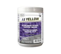 Faber - A3 Yellow 1kg. - Polvo de pulido húmedo para el pulido de efecto vitrificado de todos los materiales calcáreos como mármol, caliza, travertino y aglomerados de base mármol.