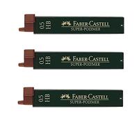 Minas Grafito Para Portaminas FABER-CASTELL 0,5 mm. Dureza HB