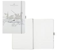 Faber-Castell 10317 - Cuaderno DIN A5 gris, cuadriculado, 100 g/m², 194 páginas papel FSC-Mix, 145 x 210 mm
