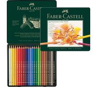 Faber-Castell-110024 Lápices de Colores, 24 Unidades, Multicolor, ecolápices (Po