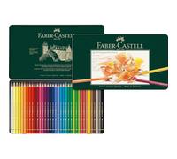 Faber-Castell 110036 - Estuche de Metal con 36 Ecolápices Polychromos - Multicolor