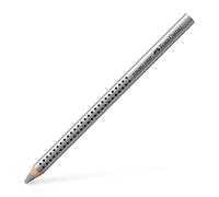 Faber-Castell 110982 - Caja con 12 Ecolápices Jumbo Grip Metallic - Plata
