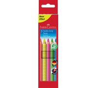 Faber-Castell 110994 - Lápices de colores (5 unidades, gruesos, agarre ergonómic