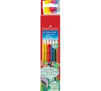 Faber-Castell 112406 GRIP - Lápices de colores (6 unidades)