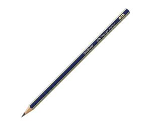 Faber-Castell 112512 - Caja con 12 Lápices de Grafito Goldfaber 1221 - Hexagonal - 2H