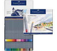 Lapices Acuarelables FABER-CASTELL Goldfaber Aqua, Caja Metal x48 Colores