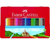 Lápices Color FABER-CASTELL Ecolápices, Caja Metal x48 Colores