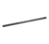 Faber-Castell 117411 - Lápiz de carboncillo Pitt Monochrome sin grasa, mina H, negro, 1 pieza