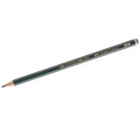 Faber-Castell 119006 - Caja con 12 lápices de grafito Castell 9000 6B Caja - Gra