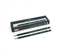 Faber-Castell Lápices de grafito Castell 9000 H Caja con 12