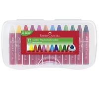Faber-Castell 120011 - Set de 12 ceras gruesas