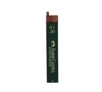 Faber-Castell Minas 120512 – 2H Negro 0,5 mm – Caja 12 unidades