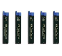 Faber-Castell 120700 - Minas finas de 0,7 mm HB (5)