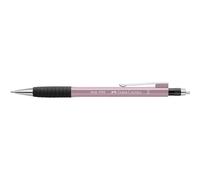 FABER-CASTELL 134527 - Portaminas GRIP 1345 rosa sombra, dureza B, grosor de mina 0,5 mm, con goma de borrar integrada, 1 unidad