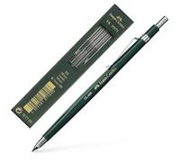 Faber-Castell 134600 - Portaminas TK 4600, grosor de la mina 2 mm, HB, incluye sacapuntas en el botón de cierre (con minas HB, 1 unidad)