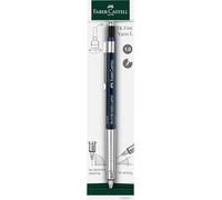 Faber-Castell 135942 - Portaminas TK-Fine Vario L 1.0 mm, Indigo, Mina con mecanismo blando/rígido