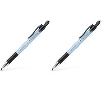 Faber-Castell 137554 - Portaminas Grip Matic - Sky Blue - 0,5mm (Paquete de 2)