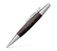 Faber Castell 138383 - Portaminas E-motion, con cuerpo en madera de peral, mina de 1.4 mm, graduación B, color madera negra