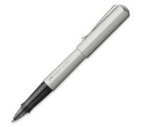 FABER-CASTELL 140595 Hexo Bolígrafo a base de agua, plateado mate, 1 unidad