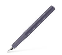 Faber-Castell 140828 - Estilografica grip 2010. Gris moteado. M.