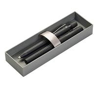 Faber-Castell 140983 Grip 2011 - Set de regalo pluma y bolígrafo negro