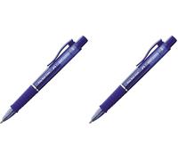 Faber-Castell 145751 Poly Ball View Mine XB - Bolígrafo (1 unidad), color azul (Paquete de 2)