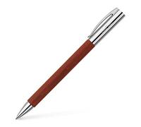 Faber Castell 148131 - Bolígrafo con cuerpo en madera de peral, trazo M, caja de regalo incluida