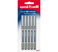 FABER-CASTELL 148197 - Roller Free Ink Fine. 0,7 mm, azul, 5 unidades, roller apto para documentos