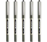 FABER-CASTELL 148297 - Roller Free Ink Fine. 0,7 mm, negro, 5 unidades, roller apto para documentos