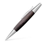 Faber-Castell 148383 - Bolígrafo E-motion - Cuerpo en Madera de Peral - Negro - Trazo B
