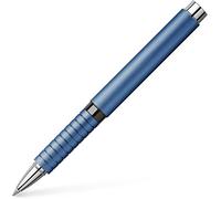 Faber-Castell 148436 Essentio - Bolígrafo roller (aluminio, 1 unidad), color azul