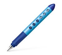 Faber-Castell 149849 Scribolino - Pluma estilográfica (para zurdos, pluma: L), color azul