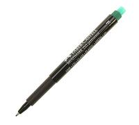 Faber Castell 151363 Pen"Multimark" Permanent Marker - Green grün