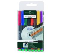 FABER-CASTELL - Rotulador Multimark Permanent S, 8 colores
