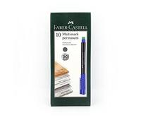 Faber-Castell 152551 Azul 1 pieza(s) marcador permanente - Marcador permanente (Azul, Negro, Azul, De plástico, 1 mm, 1 unidad)