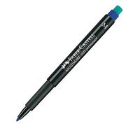 Faber-Castell 152551 - Marcador Multimark M, permanente, azul