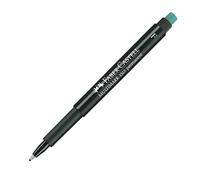Faber Castell 152594 - Marcador permanente de punta fina, color negro